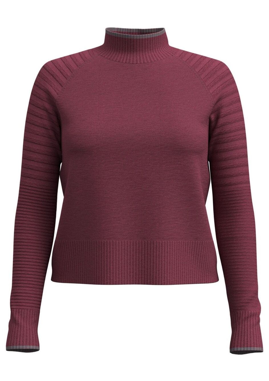 SMARTWOOL  Edgewood Mock Neck Sweater, Lrg, $135 F24